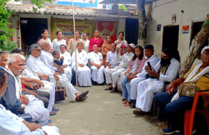 लक्ष्मण चौक ब्रह्माकुमारी पाठशाला में लगी 4 घंटे की योग भट्टी