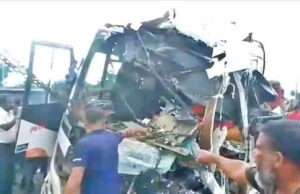 पश्चिम बंगाल में हुए सड़क हादसे में चिरैया के 6 सहित 11 तीर्थयात्रियों की हुई मौत, शोक की लहर