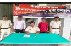 अवैध संबंध में हत्या मामले में पुलिस ने महज 24 घंटे के अंदर दो आरोपियों को धर दबोचा, हथियार व कारतूस बरामद