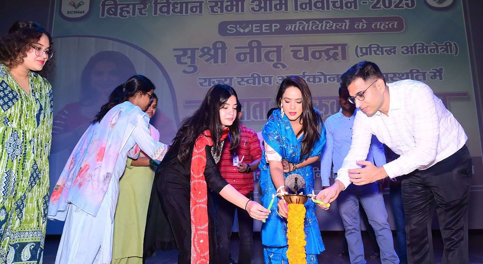 सभी मतदाता अपना मतदान निश्चित रूप से करें: स्टेट स्वीप आईकॉन नीतू चंद्रा