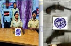 मोतिहारी में दो देसी पिस्तौल व कारतूस के साथ आरोपित गिरफ्तार, एक फरार
