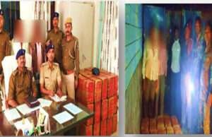 रक्सौल व हरैया पुलिस की संयुक्त कार्रवाई में अंतरदेशीय मादक पदार्थ तस्करी का भंडाफोड़, 444.166 किलो गांजा समेत दो तस्कर धराये