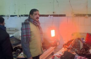 सदर अस्पताल में भर्ती मरीजों के लिए उपलब्ध है हीटर व कंबल की सुविधा, सीएस व डीपीएम ने किया वार्डों का निरीक्षण