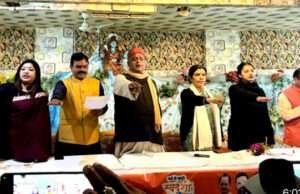 राधा कृष्ण शिक्षण संस्थान में हर घर स्वदेशी ,घर-घर स्वदेशी कार्यक्रम आयोजित, स्वदेशी का संकल्प देश को पूर्ण स्वावलंबी बनाएगा