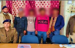 मोतिहारी के लखौरा में हुए सनसनीखेज विक्की हत्याकांड का 48 घंटे में खुलासा, पिस्टल समेत 4 आरोपी गिरफ्तार