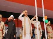 बेतिया में भव्य रूप से मना 77वां गणतंत्र दिवस समारोह, प्रभारी मंत्री मंगल पांडेय ने किया झंडोत्तोलन