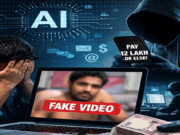 एआई से अश्लील वीडियो बनाकर साइबर बदमाशों ने युवक को किया ब्लैकमेल, 12 लाख की रंगदारी की मांग