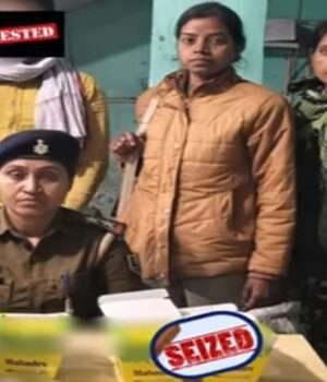 केसरिया पुलिस ने सूख नशा मुक्त अभियान के तहत गांजा तस्कर को भेजा जेल