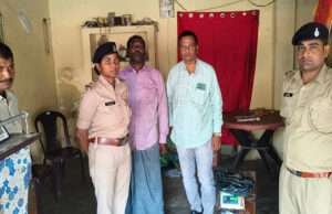 मोतिहारी पुलिस ने गांजा के साथ तस्कर को किया गिरफ्तार