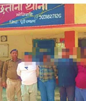 मोतिहारीः होटल में शराब पार्टी करते 5 लोगों को पुलिस ने किया गिरफ्तार
