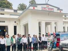 14 को होने वाली राष्ट्रीय लोक अदालत के लिए जन जागरूकता अभियान को प्रचार रथ रवाना