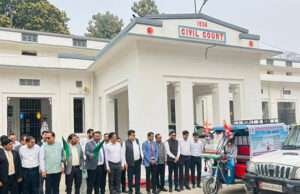 14 को होने वाली राष्ट्रीय लोक अदालत के लिए जन जागरूकता अभियान को प्रचार रथ रवाना