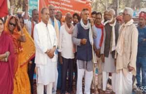 राजस्थान फैक्ट्री में विस्फोट में मारे गए बिहारी मजदूरों को मिले 15 लाख का मुआवजा, माले ने धरना दे रखी यह मांग