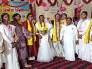 ब्रह्माकुमारीज ईश्वरीय विश्व विद्यालय सेवा केंद्र में आलौकिक होली का आयोजन