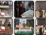 होली पर शराब भंडारण करने वाले धंधेबाजों पर पुलिस की नजर, कई जगहों पर छापेमारी में भारी मात्रा में बरामदगी