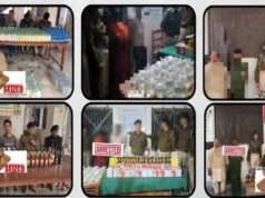 होली पर शराब भंडारण करने वाले धंधेबाजों पर पुलिस की नजर, कई जगहों पर छापेमारी में भारी मात्रा में बरामदगी